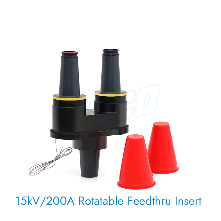 15KV 200A Rotatable Feedthru Insert
