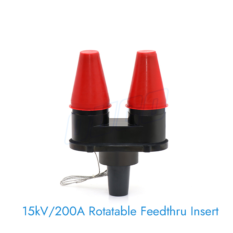 15KV 200A Rotatable Feedthru Insert