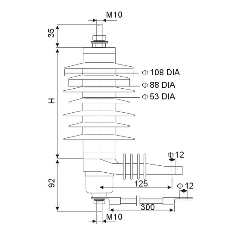53 series Metal Oxide Arrester