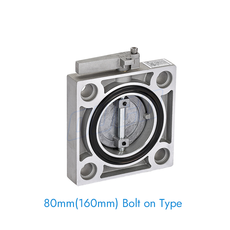 80mm(160mm) Bolt on Type With Aluminium Body, Zero Leakage
